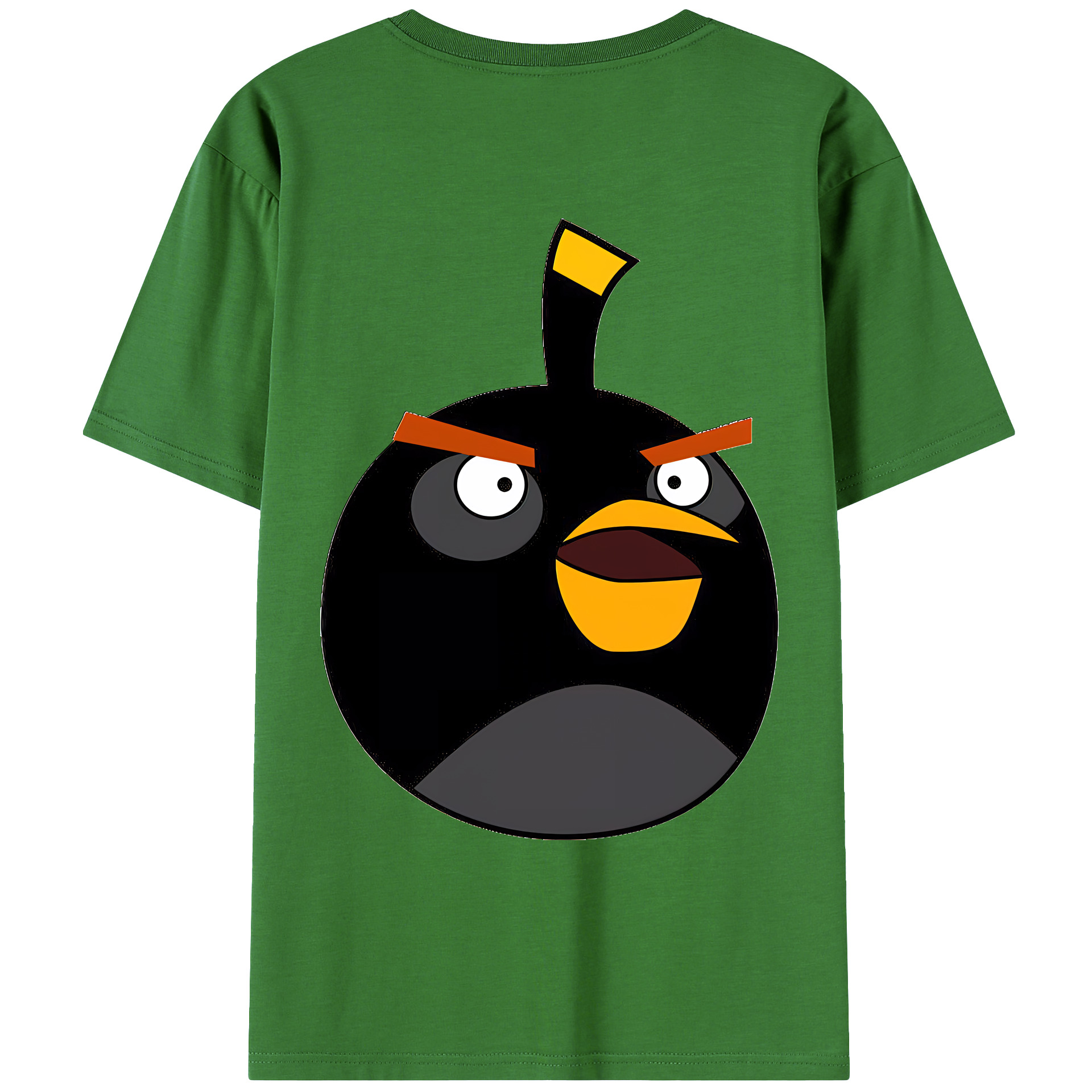 （画像用） Angry Birds アングリーバード レディース半袖Tシャツ(バックプリント)